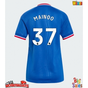 Manchester United Kobbie Mainoo #37 Replica Away Stadium Shirt for Women 2026-27 Short Sleeve